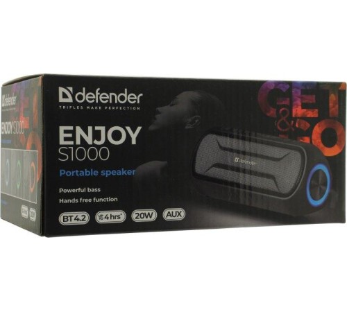 Defender Портативная акустика Enjoy S1000 20Вт, bluetooth