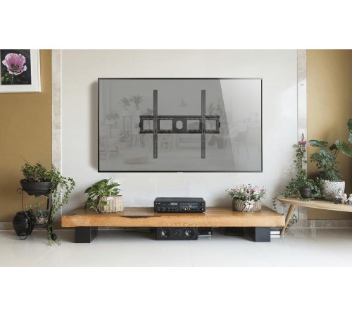 ONKRON кронштейн для телевизора 55"-100" фиксированный, чёрный UF4 ONKRON кронштейн для телевизора 55"-100" фиксированный, чёрный UF4