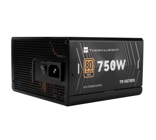 Блок питания 750W/ Power Supply Thermalright, 750W 80+ Gold (ATX, 3.1, PCIe 5.1, Non-modular, 1x24(20+4)pin, 1xCPU 8(4+4)pin, 2xPCIe*2 8(6+2)pin, 5xSATA3, 1x12+4pin (12VHPWR PCIe 5.1 12+4pin 600mm), 3xMOLEX4pin, Active, 120x120mm, 150x140x86mm, APFC, blac Блок питания 750W/ Power Supply Thermalright, 750W 80+ Gold (ATX, 3.1, PCIe 5.1, Non-modular, 1x24(20+4)pin, 1xCPU 8(4+4)pin, 2xPCIe*2 8(6+2)pin, 5xSATA3, 1x12+4pin (12VHPWR PCIe 5.1 12+4pin 600mm), 3xMOLEX4pin, Active, 120x120mm, 150x140x86mm, APFC, blac