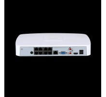 IP-видеорегистратор Dahua 8-канальный с PoE, 4K, H.265+, ИИ (Мятая упаковка)