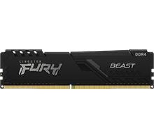 Оперативная память Kingston 16GB 3200MT/s DDR4 CL16 DIMM (Kit of 2) FURY Beast Black