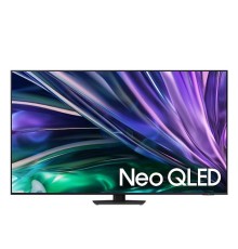 Телевизор ЖК 75'' Samsung/ 75", NeoQLED, Ultra HD, Tizen Smart TV, 120 Hz, HDR10+, Wi-Fi, Voice, DVB-T2/C/S2, Bluetooth, CI+(1.4), FreeSync Premium PRO, 2.2Ch 40W, OTS Lite, 4HDMI, 2USB, Graphite Black 2024