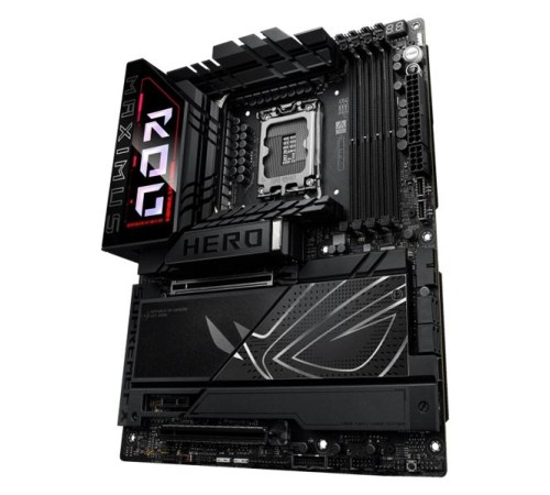 Материнская плата ASUS ROG MAXIMUS Z890 HERO, LGA1851, Z890, 4*DDR5, 4*SATA, 6*M.2, 8*USB 3.2, Type-C, 2*PCIx16, 1*PCIx1,  2*Thunderbolt™ 4, HDM, ATX; 90MB1ID0-M0EAY0