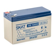 Аккумулятор (8970) Бастион SKAT SB 1209S АКБ СК 12В/9Ач/F1/Срок службы 12 лет/1,5 л.г
