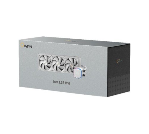 Система водяного охлаждения Ocypus Iota L36 WH, 360mm, Display Pump, 3x120mm FDB fans, LGA115X/1200/1700/18XX, AM4/AM5