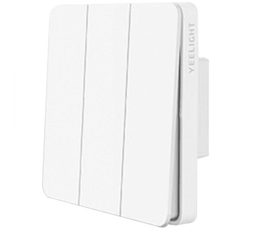 Умный выключатель (три клавиши) Yeelight Smart Switch Light YLKG14YL (Мятая упаковка) Умный выключатель (три клавиши) Yeelight Smart Switch Light YLKG14YL (Мятая упаковка)