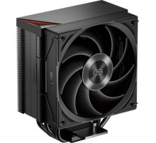Кулер для процессора PCCooler RZ400 V2 BK, 120mm FAN, 4 HEAT PIPES, 4-PIN PWM, 500-2200 RPM, 32 DBA, FDB BEARING, LGA 1851/1700/1200/115X, AMD AM5/AM4