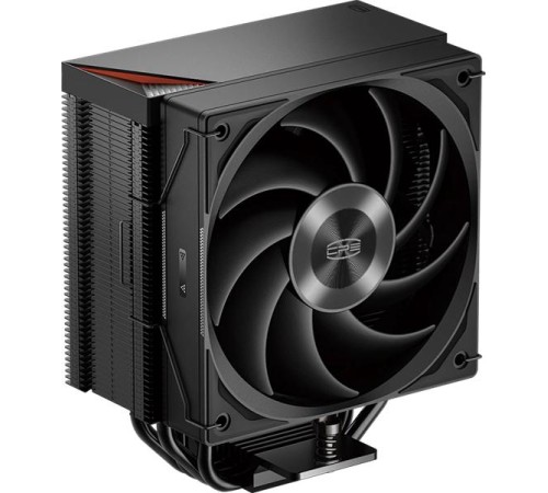 Кулер для процессора PCCooler RZ400 V2 BK, 120mm FAN, 4 HEAT PIPES, 4-PIN PWM, 500-2200 RPM, 32 DBA, FDB BEARING, LGA 1851/1700/1200/115X, AMD AM5/AM4