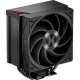 Кулер для процессора PCCooler RZ400 V2 BK, 120mm FAN, 4 HEAT PIPES, 4-PIN PWM, 500-2200 RPM, 32 DBA, FDB BEARING, LGA 1851/1700/1200/115X, AMD AM5/AM4