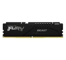 Память оперативная/ Kingston 32GB 6400MT/s DDR5 CL32 DIMM FURY Beast Black EXPO
