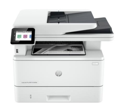 Лазерное многофункциональное устройство HP LaserJet Pro MFP 4103fdw (p/c/s/f , A4, 40 ppm, 512Mb, Duplex, 2 trays 100+250,DADF 50, USB 2.0/GigEth/2.4-5GHZ Wi-Fi radio+BLE, W1510A in box, repl.W1A30A) (незначительное повреждение коробки)