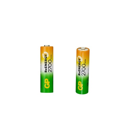 Аккумулятор Перезаряжаемые аккумуляторы GP ReEnergy 270AAHC AA, емкость 2650 мАч - 4 шт. в промо-упаковке 3+1