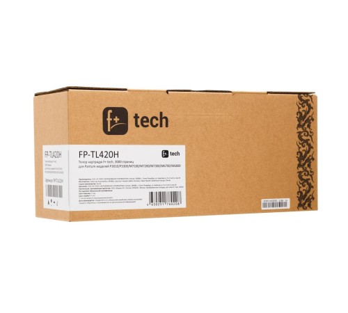 Тонер-картридж F+ tech, 3000 страниц, для Pantum моделей P3010/P3300/M7100/M7200/M7300/M6700/M6800