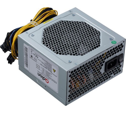 Блок питания 450Вт/ Power Supply FSP QDION ATX 450W, 120mm, 5xSATA, 1xPCI-E, APFC, 80+ Блок питания 450Вт/ Power Supply FSP QDION ATX 450W, 120mm, 5xSATA, 1xPCI-E, APFC, 80+