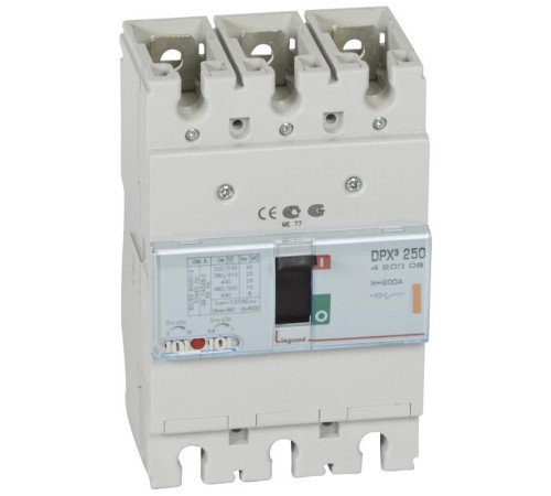 Авт. выкл. DPX³ 250 3P 200A 25кА
