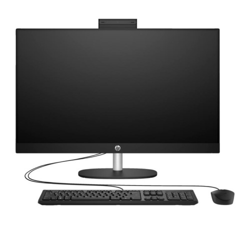 Моноблок/ HP All-in-One 27-cr1004nh 27"(1920x1080)/Intel Core Ultra 7 155U(2Ghz)/16384Mb/512PCISSDGb/noDVD/Int:Intel Iris X/Cam/WiFi/war 1y/Jack Black/DOS + Eng kbd, mouse Моноблок/ HP All-in-One 27-cr1004nh 27"(1920x1080)/Intel Core Ultra 7 155U(2Ghz)/16384Mb/512PCISSDGb/noDVD/Int:Intel Iris X/Cam/WiFi/war 1y/Jack Black/DOS + Eng kbd, mouse