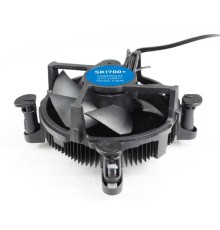 Кулер для процессора/ Gamemax SK1700 (100W, 4-pin PWM, 44.5mm, Al/Cu, 1x92mm, 51.87CFM, 35dBA, 2000RPM, S: 1851/1700, black)