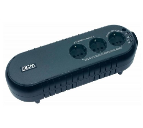 Источник бесперебойного питания Powercom Back-UPS WOW, OffLine, 700VA/350W, Tower, 3xSchuko outlets(1 Surge & 2 batt), USB (37371) (царапины, потертости.)
