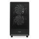 Корпус без блока питания/ Case HSPD M310, Mesh Mini-tower, Black, TG, 0.4 SPCC, 3x120mm ARGB (Orbis F1) mATX, mITX 180/280/160mm 1x2.5", 1x3.5", 4xPCI 2xUSB-A 3.0 452x277x418mm