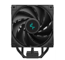 Кулер для процессора DEEPCOOL AG400 DIGITAL BK LGA1700/1200/115X/AM5/AM4 (9шт/кор, TDP 220W, PWM, Fan 120mm, 4 тепл. трубки, черный) RET (R-AG400-BKNDMN-G-2)
