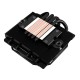 Кулер для процессора ID-COOLING IS-37-XT BLACK LGA1700/1200/115X/AM5/AM4 низкопрофильный высота 37mm (24шт/кор, TDP 95W, PWM, 3 тепл.трубки прямого контакта, FAN 92mm, черный) BOX