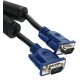 Кабель/ Кабель монитор-SVGA card (15M-15M) 5м 2 фильтра Aopen/Qust <ACG341AD-5M>