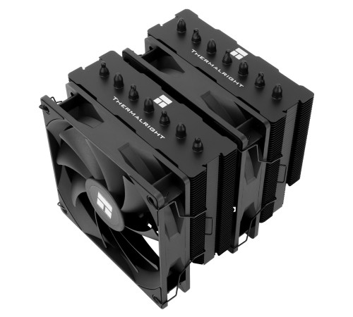 Кулер для процессора/ CPU Cooler Thermalright Phantom Spirit 120 SE Black (4-pin PWM, 154mm, Ni/Cu, 7x6mm, 2x120mm, 66.17CFM, 25.6dBA, 1500RPM, S: 1200, 1700, 1851, 115X, AM4, AM5, silver, black) Кулер для процессора/ CPU Cooler Thermalright Phantom Spirit 120 SE Black (4-pin PWM, 154mm, Ni/Cu, 7x6mm, 2x120mm, 66.17CFM, 25.6dBA, 1500RPM, S: 1200, 1700, 1851, 115X, AM4, AM5, silver, black)