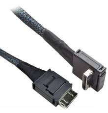 Кабель/ AXXCBL530CVCR 530 mm long, spare cable kit (1 cable included), straight OCuLink SFF-8611 connector to right angle OCuLink SFF-8611 connector