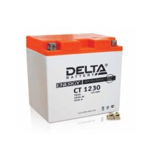 Батарея DELTA серия DTM L, DTM 12230 L, напряжение 12В, емкость 230Ач (разряд 10 часов),  макс. ток разряда (5 сек.) 1100А, макс. ток заряда 69А, свинцово-кислотная типа AGM, клеммы под болт М8, ДxШxВ 520х269х203мм., вес 72.6кг., срок службы 10-12 лет./ B