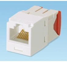 Неэкранированный модуль MiniCom TX5e белый/ Mini-Com Module, Cat 5e, UTP, 8 pos 8 wi