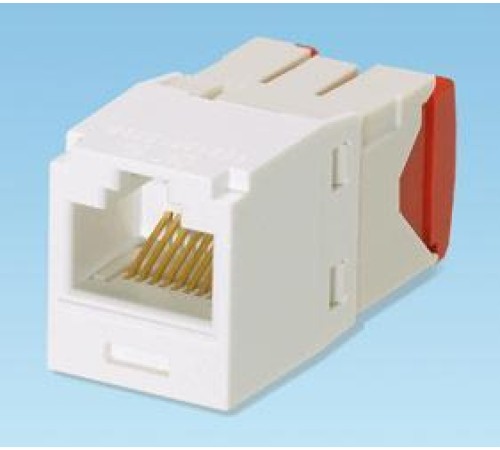 Неэкранированный модуль MiniCom TX5e белый/ Mini-Com Module, Cat 5e, UTP, 8 pos 8 wi