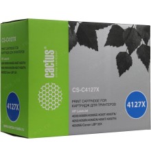 -/ Картридж лазерный Cactus CS-C4127X C4127X черный (10000стр.) для HP LJ 4000/4050