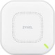 Точка доступа/ ZYXEL Hybrid access point ZYXEL NebulaFlex NWA110AX, WiFi 6, 802.11a / b / g / n / ac / ax (2.4 and 5 GHz), MU-MIMO, internal antennas 2x2, up to 575 + 1200 Mbps, 1xLAN GE, PoE, 4G / 5G protection