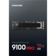 Твердотельный накопитель/ Samsung SSD 9100 PRO, 4000GB, M.2(22x80mm), NVMe 2.0, PCIe 5.0 x4, V-NAND TLC, R/W 14800/13400MB/s, IOPs 2 200 000/2 600 000, TBW 2400, DWPD 0.3 (12 мес.)