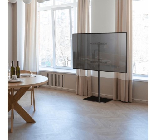 ONKRON стойка для телевизора с кронштейном 30"-60", чёрная (Мятая упаковка) ONKRON стойка для телевизора с кронштейном 30"-60", чёрная (Мятая упаковка)