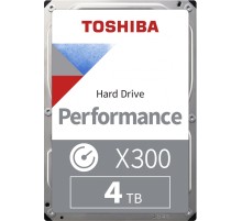 Жесткий диск/ HDD Toshiba X300 SATA3 4Tb 3.5"" 7200 128Mb 1 year warranty