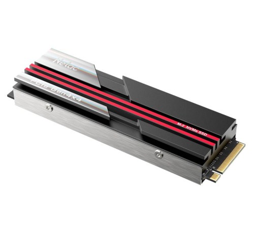 SSD накопитель Netac SSD NV7000 4TB PCIe 4 x4 M.2 2280 NVMe 3D NAND, R/W up to 7200/6850MB/s, IOPS(R4K) 940K/1000K, TBW 3000TB, with heat sink, 5y wty SSD накопитель Netac SSD NV7000 4TB PCIe 4 x4 M.2 2280 NVMe 3D NAND, R/W up to 7200/6850MB/s, IOPS(R4K) 940K/1000K, TBW 3000TB, with heat sink, 5y wty
