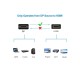Переходник/ Переходник DP(M) --> HDMI(F), VCOM <CA331>