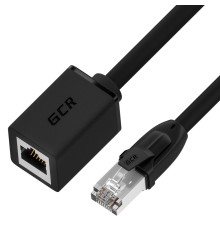 GCR Удлинитель патч-корда прямой 2.0m, FTP медь, кат.6, никелированный коннектор, 24 AWG, Premium ethernet high speed 10 Гбит/с, RJ45, T, GCR-52603