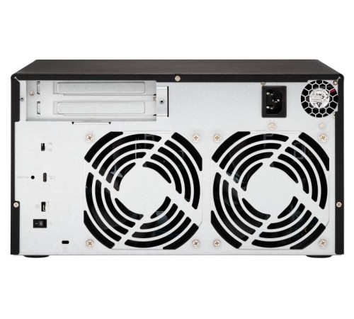 Полка расширения сетевого хранилища без дисков/ SMB QNAP TL-D800C USB 3.2 Gen 2 Type-C JBOD storage enclosure, 8-tray 3,5"/2,5" w/o HDD. desktop version.