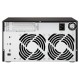 Полка расширения сетевого хранилища без дисков/ SMB QNAP TL-D800C USB 3.2 Gen 2 Type-C JBOD storage enclosure, 8-tray 3,5"/2,5" w/o HDD. desktop version.