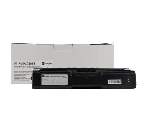 Тонер-картридж F+ imaging, черный, 2 000 страниц, для Ricoh моделей Aficio SP C250DN/C250SF (аналог 407543), FP-RMPC250EB
