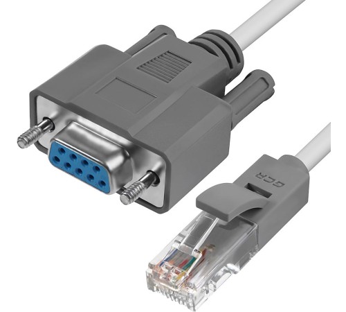 Greenconnect Адаптер-переходник 1.0m серый, DB9 RS-232 / RJ45 9F/8P8C, 30AWG, GCR-DB9LNC-1.0m Greenconnect Адаптер-переходник 1.0m серый, DB9 RS-232 / RJ45 9F/8P8C, 30AWG, GCR-DB9LNC-1.0m