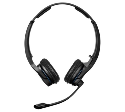 Гарнитура EPOS IMPACT MB Pro 2 UC ML, двусторонняя беспроводная гарнитура Bluetooth, подставка и Bluetooth USB-адаптер в комплекте (Sennheiser MB PRO 2 UC ML, 506046)