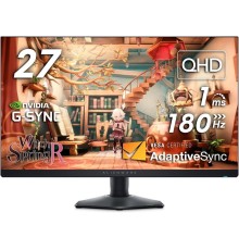 Монитор Dell 27"    AW2724DM Gaming monitor (IPS 16:9; 2560x1440x144Hz;178/178;600cd/m;1000:1;1,07bill;1ms; 2xDP;HDMI;3xUSB3.2;Tilt;Swiv;HAS;Pivot;VESA; black)