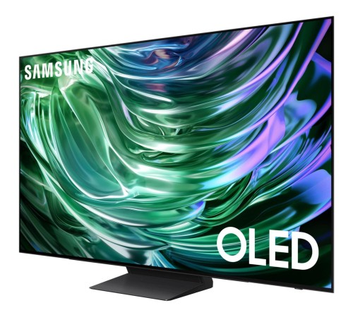 Телевизор 83'' Samsung/ 83", OLED, Ultra HD, Tizen Smart TV, 120 Hz (Up to 144Hz), HDR10+, Wi-Fi, Voice, DVB-T2/C/S2, Bluetooth, CI+(1.4), FreeSync Premium, 2.1Ch 40W, OTS Lite, 4HDMI, 2USB, Graphite Black 2024