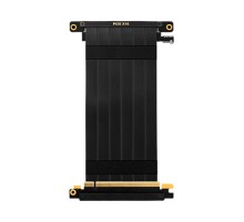 Кабель для корпуса/ Cable PCCooler PCI-Express4.0 PCIE 3.0/PCIE 4.0 X16 Graphics Card Extension Cable 185mm (PCI-E3.0 BK) Black