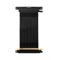 Кабель для корпуса/ Cable PCCooler PCI-Express4.0 PCIE 3.0/PCIE 4.0 X16 Graphics Card Extension Cable 185mm (PCI-E3.0 BK) Black
