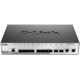 Коммутатор D-Link Управляемый L2 коммутатор, 10x1000Base-X SFP, 2x1000Base-T, защита от статического электричества до 6 кВ, CLI, консольный порт RJ-45, RPS, поддержка Dying Gasp