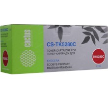 -/ Картридж лазерный Cactus CS-TK5280C TK-5280C голубой (11000стр.) для Kyocera Ecosys P6235cdn/M6235ci